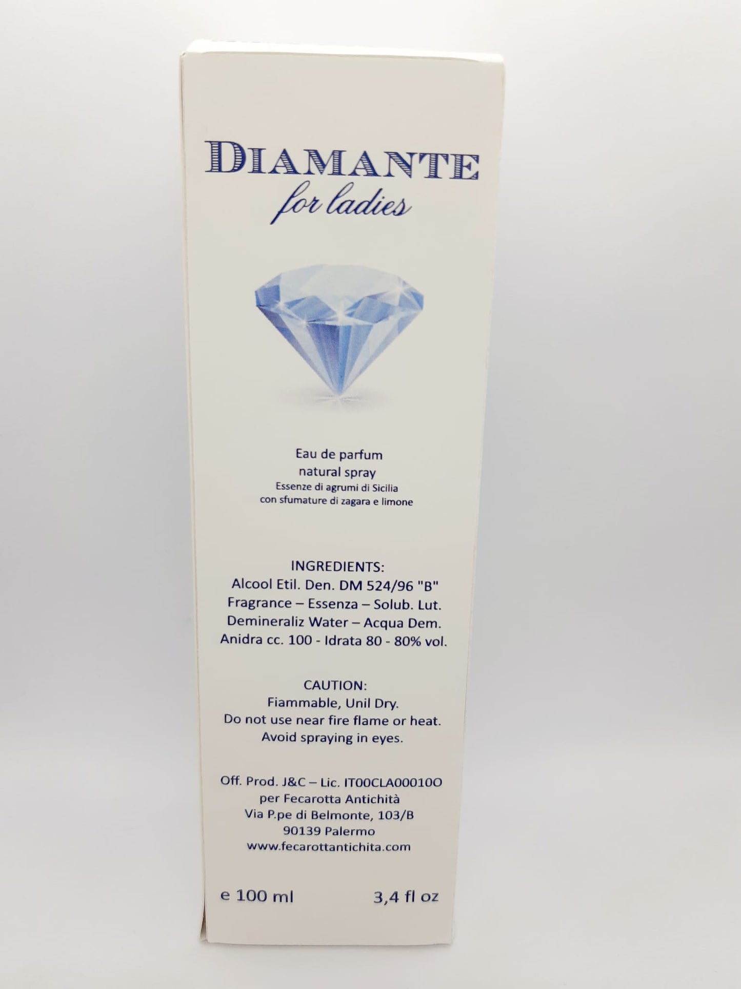 Profumo per donna "DIAMANTE"