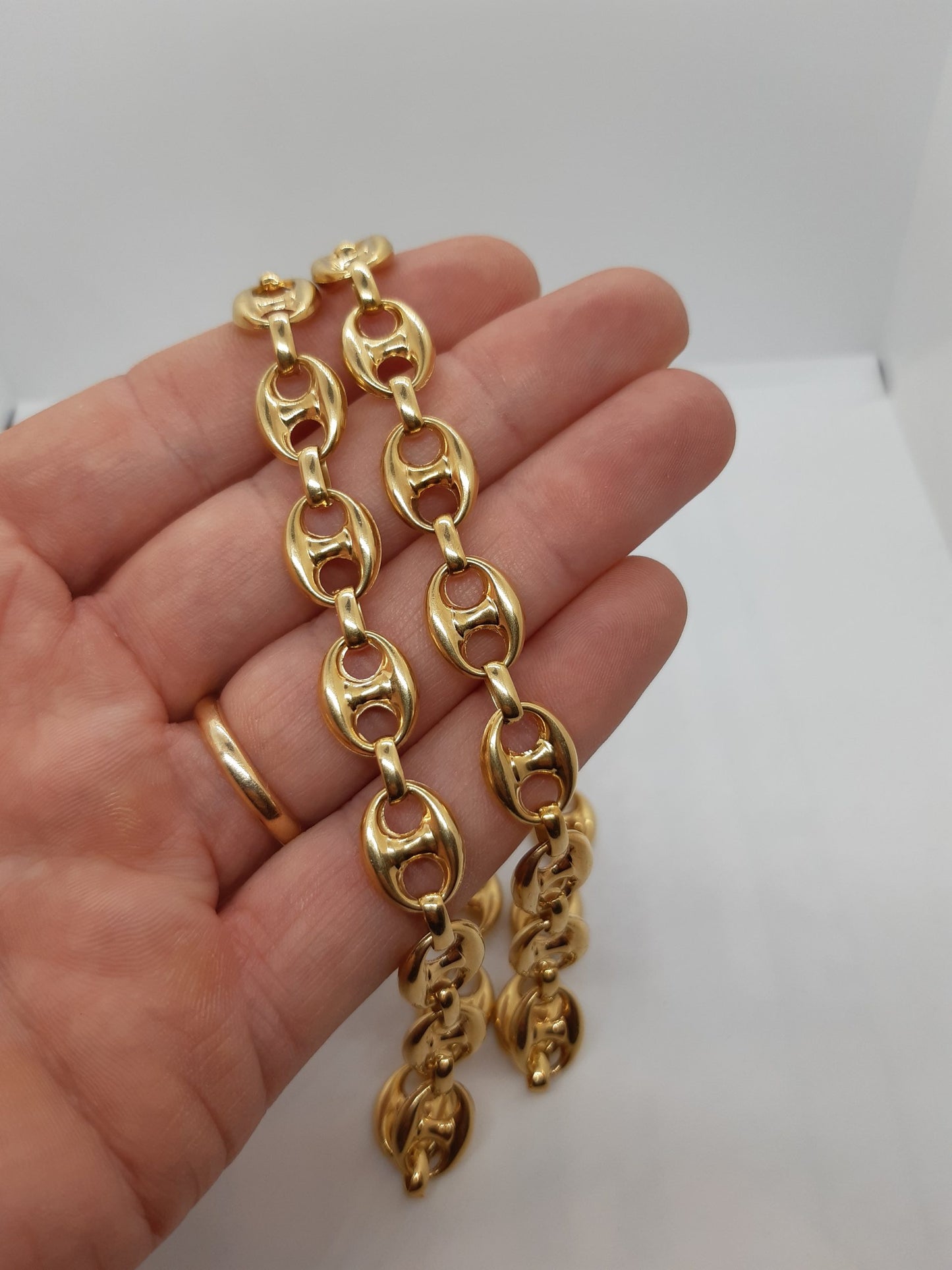 Collana Maglia Marina in oro 18 kt