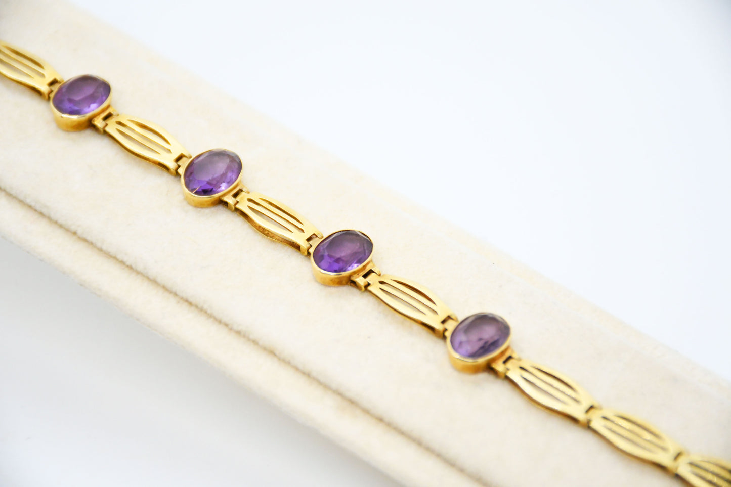 Bracciale in Oro e Ametista