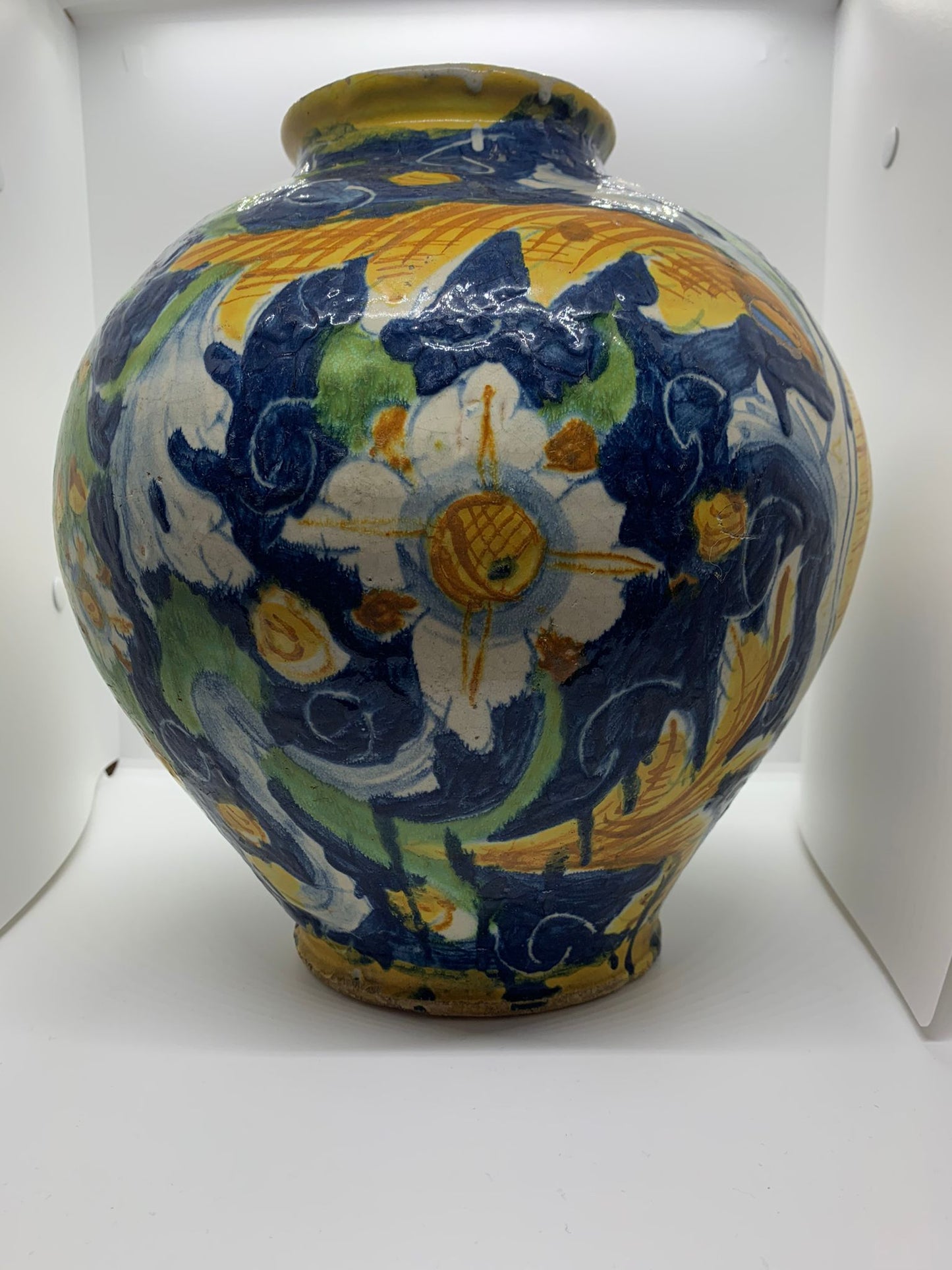 Boccia Maiolica Calabria XVII secolo