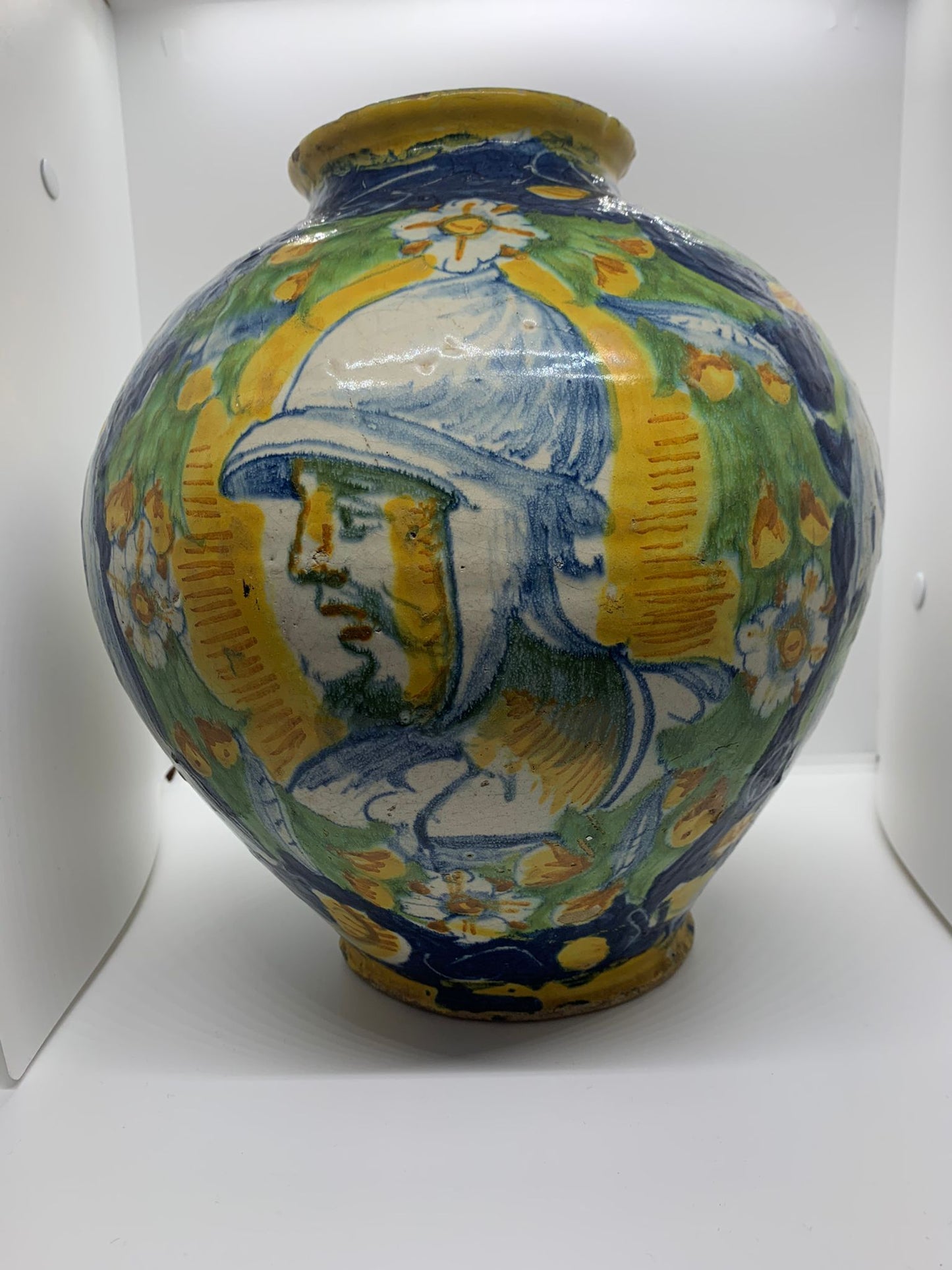 Boccia Maiolica Calabria XVII secolo