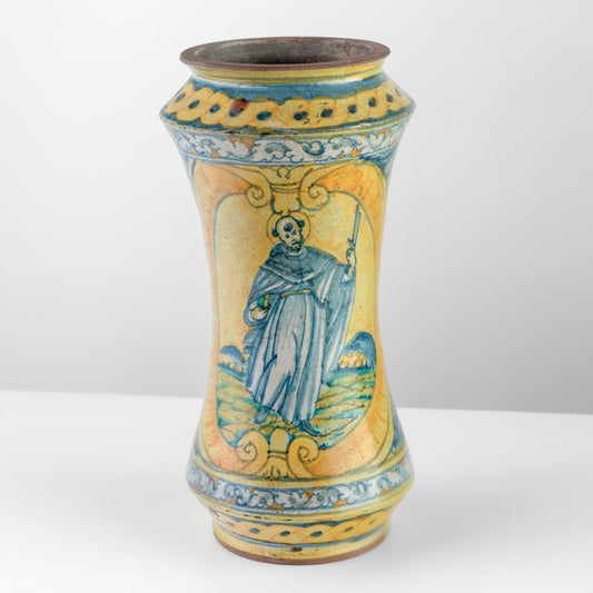 Maiolica antica siciliana San Pietro